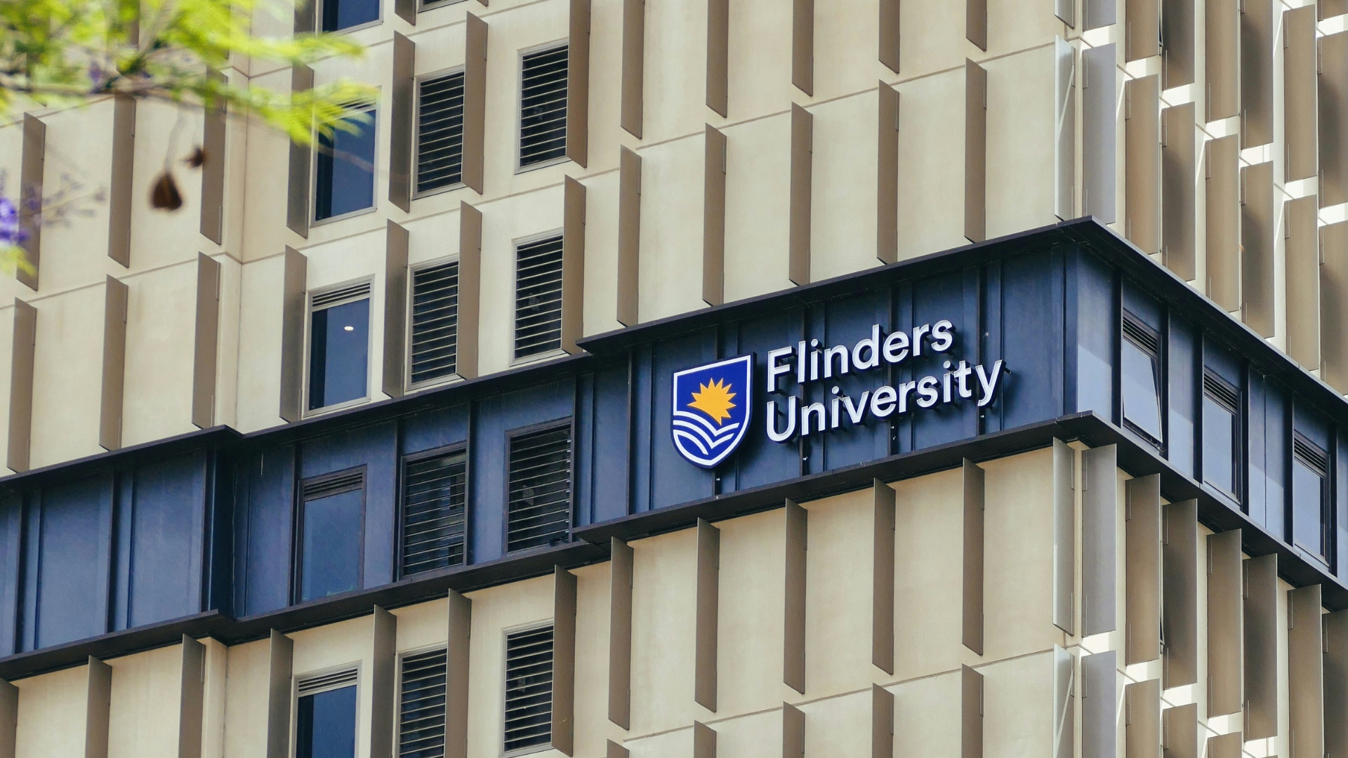 A facade of a building at Flinders University-2