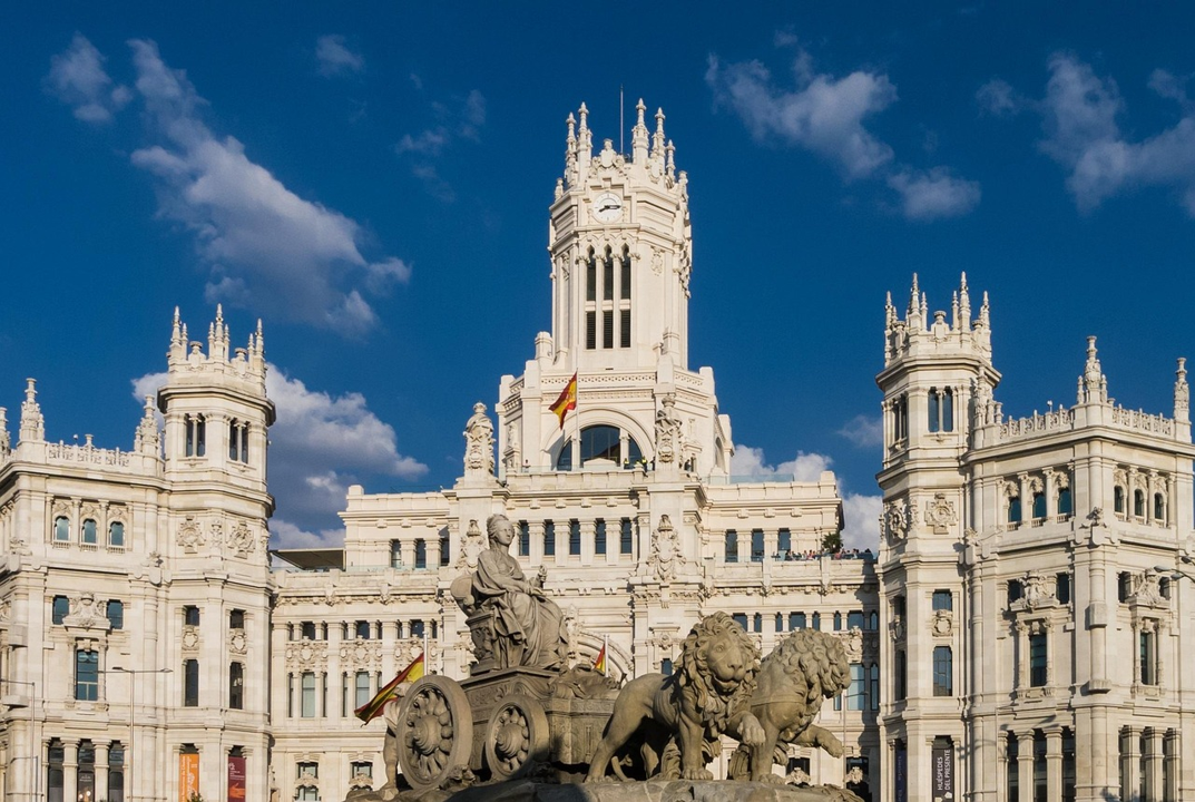 View of Madrid's Royal Palace
